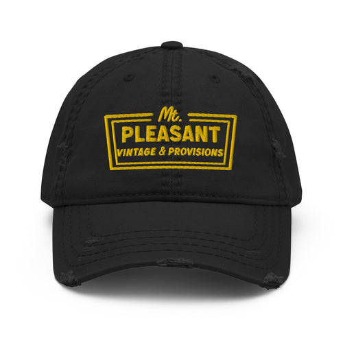 Mount Pleasant Distressed Dad Hat